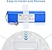 BeeFix 14.4V Li-ion 5600mAh Replacement Battery for Proscenic M7 Pro M8 Pro M7 Max,Uoni V980 Max V980 Plus Roidmi Eve Plus, Xiaomi Viomi S9 Robot Vacuum Cleaner