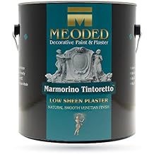| Marmorino Tintoretto Venetian Plaster | Matte/Low Sheen Lime Based Venetian Plaster | Interior & Exterior | 5KG Gallon