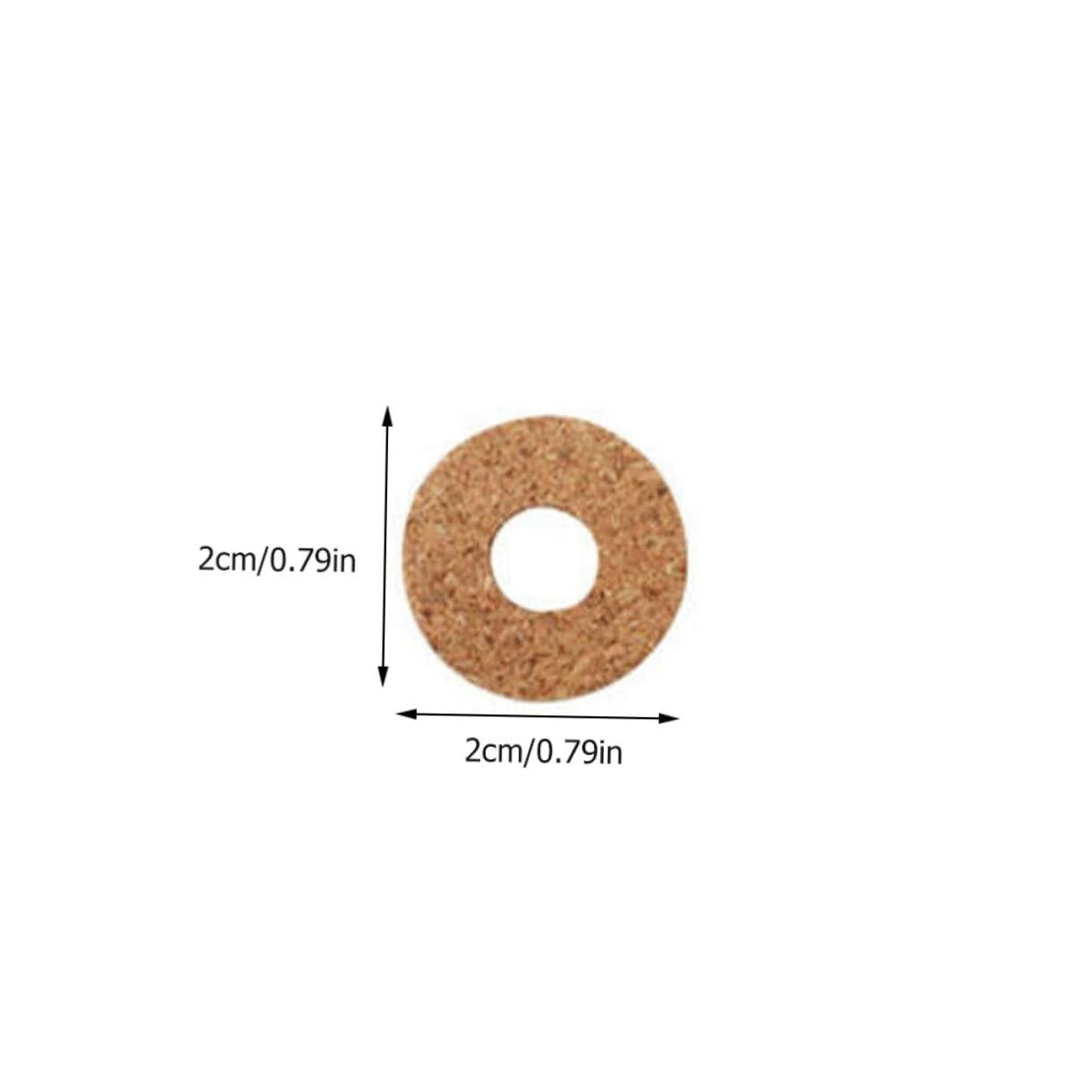 Toddmomy 20Pcs Non Slip Wooden Guitar Pick Grips Practical Guitar Pick Accessory Comfortable Hold for Improved Technique Durable Light Brown Pad