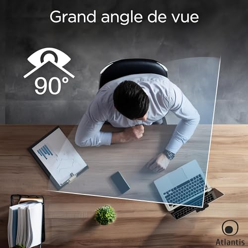 Webcam 2K autofocus Atlantis avec double micro et balance des blancs auto
