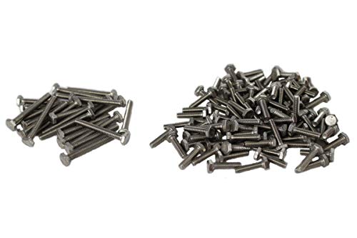 Image of XL M3 Bolts with Hexagon Head, 12mm 100pcs and 25mm 25pcs