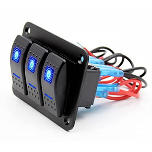 Panel de Interruptores Basculantes LED para control náutico eficiente 4