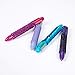 YOUKAI 0.5mm 6-in-1 Multicolor Retractable Ballpoint Pens for School Supplies Students Children Gift,4 Pack Sequin Pen