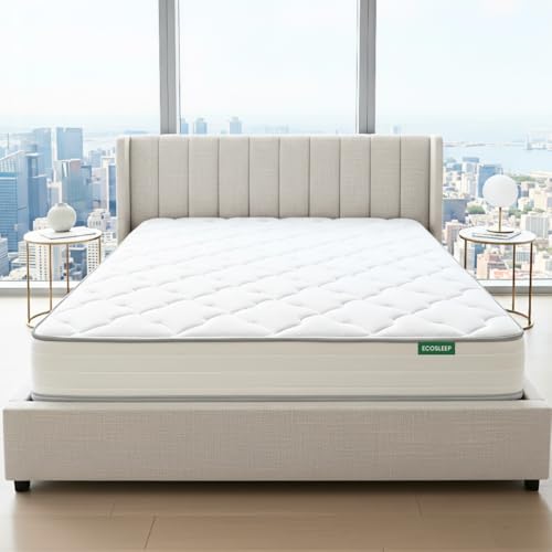 ECOSLEEP Pocket Spring Mattress | Cooling Comfort & Firm Support | Mattress in a Box | 5 Years Warranty | Singapore Local Brand (Single 22.0 22 Centimetres)