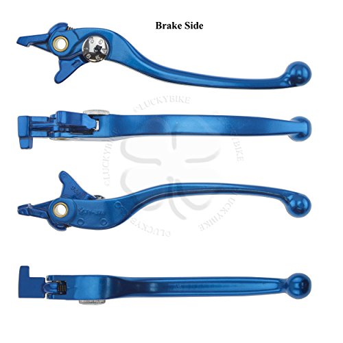 Blue Brake & Clutch Hand Levers Hand For Suzuki Gsxr 1300 Hayabusa 99-19 Handle #TOP1