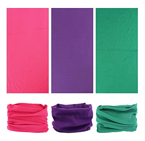 Image of VANCROWN Headband Neck Gaiter Head Wrap Headwear Face Mask Magic Scarf Bandana for Men and Women