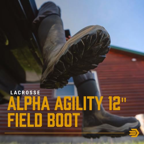 LaCrosse Alpha Agility Field Boot for Men - Hunting Shoes with Jersey/Polyester Lining, Active Fit, Kick-Off Heel Plate, Non-Insulated2