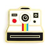 These Are Things Polaroid Camera Enamel Pin