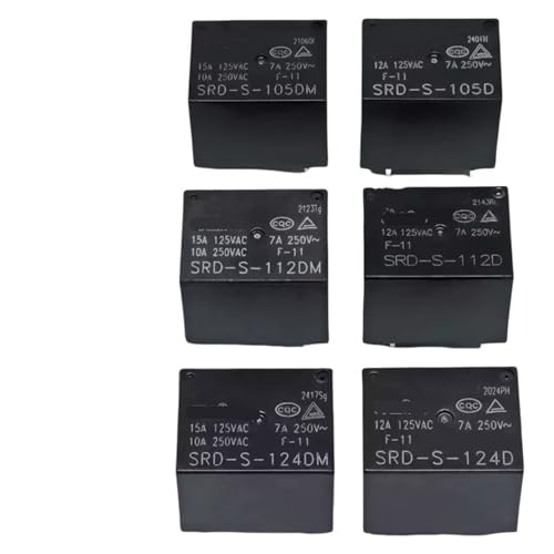 Relais SRD-S-124D microcontrôleur domotique 5 broches pour circuit électronique