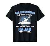Lustige Kajak Sprüche mit Kayaking Motiv für Kajakfahrer im Wassersport und Kanufahrer mit Kajakschwimmweste und Kajakhelm sowie Kajakwesten für Erwachsene. Kajakfahren Spruch beim Wildwasser paddeln mit Kajakjacken oder Paddelboot als aufblasbares Kajak.
