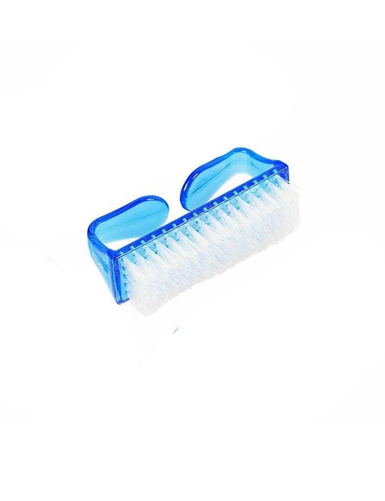 CELLEBII® Washing Nail Brushes Soft Remove Dust Nail Art Plastic Cleaning Brush Nail Arts Tools Finger Toe Nail Cleaning Brush Manicure Pedicure Scrubbing Cleaner for Dead Skin for Men and Women-image-9