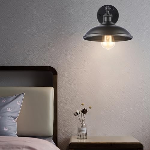 Aplique de pared interior con interruptor de cable para lámpara de noche y pasillo 4