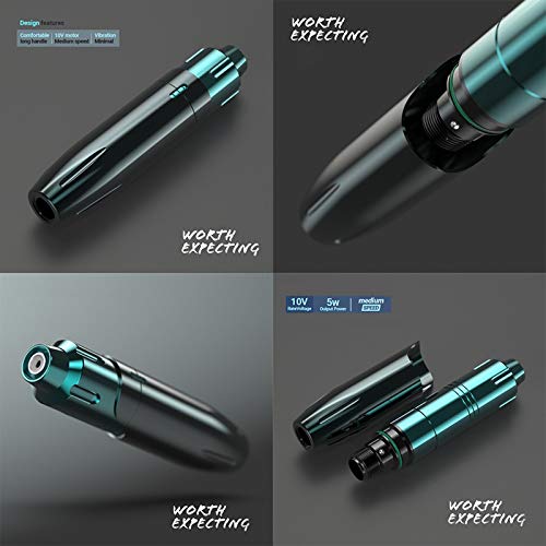 Tattoo-Pen GJXJY kabellos mit Akku und Rotary-Kit