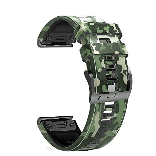 Correa de silicona premium para Garmin Fenix 7 y 6 con diseño impreso exclusivo