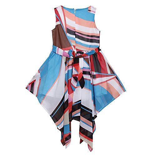 Image of CREATIVE KIDS Girls Linen Midi Dress