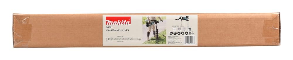 Makita E-13611 - Punta a trivella di terra e perno, 50 x 800 mm