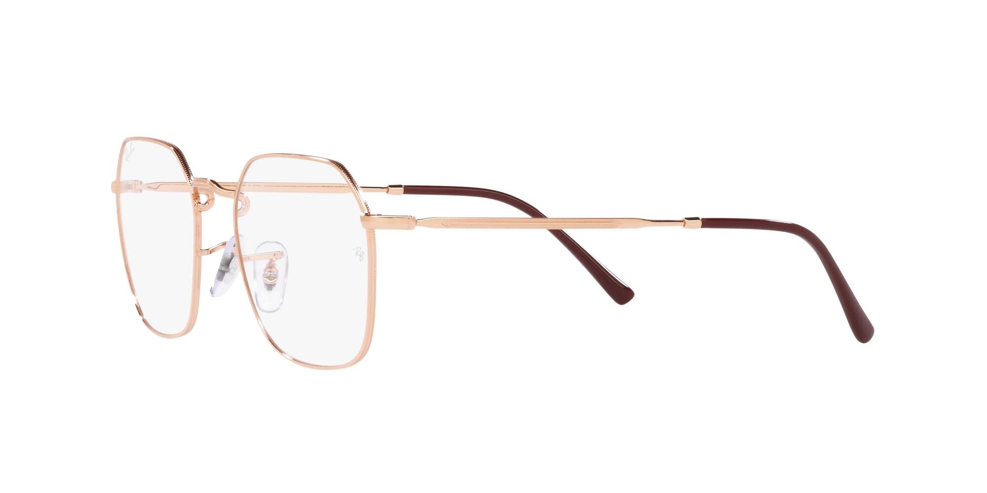 Ray-Ban Unisex Erwachsene Brille, Rose gold, 51