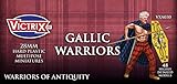 figuras resina 28mm  Victrix VXA030 - Antiguos Guerreros Gálicos - Conjunto De 48 Figuras - Miniaturas De Plástico De 28mm - Guerrero De La Antigüedad