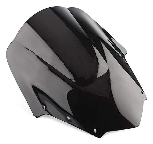 Pare-Brise Moto Double Bulle Noir pour FZ1 Fazer 1000 S 2006-2015