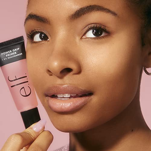 e.l.f. Power Grip Primer + 4% Niacinamide Mini, Gel-Based & Hydrating Face Primer, Evens Skin & Brightens, Grips Makeup, Vegan & Cruelty-Free - Image 5