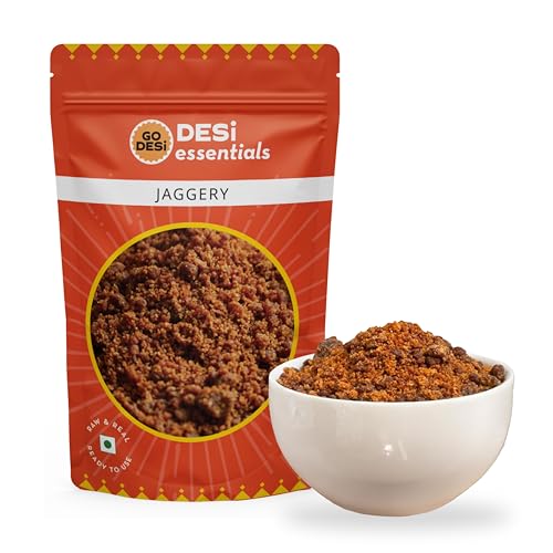 GO DESi Jaggery Powder 500g, Gur, Gud, Pure and Natural GO DESi Jaggery Powder 500g, Gur, Gud, Pure and Natural