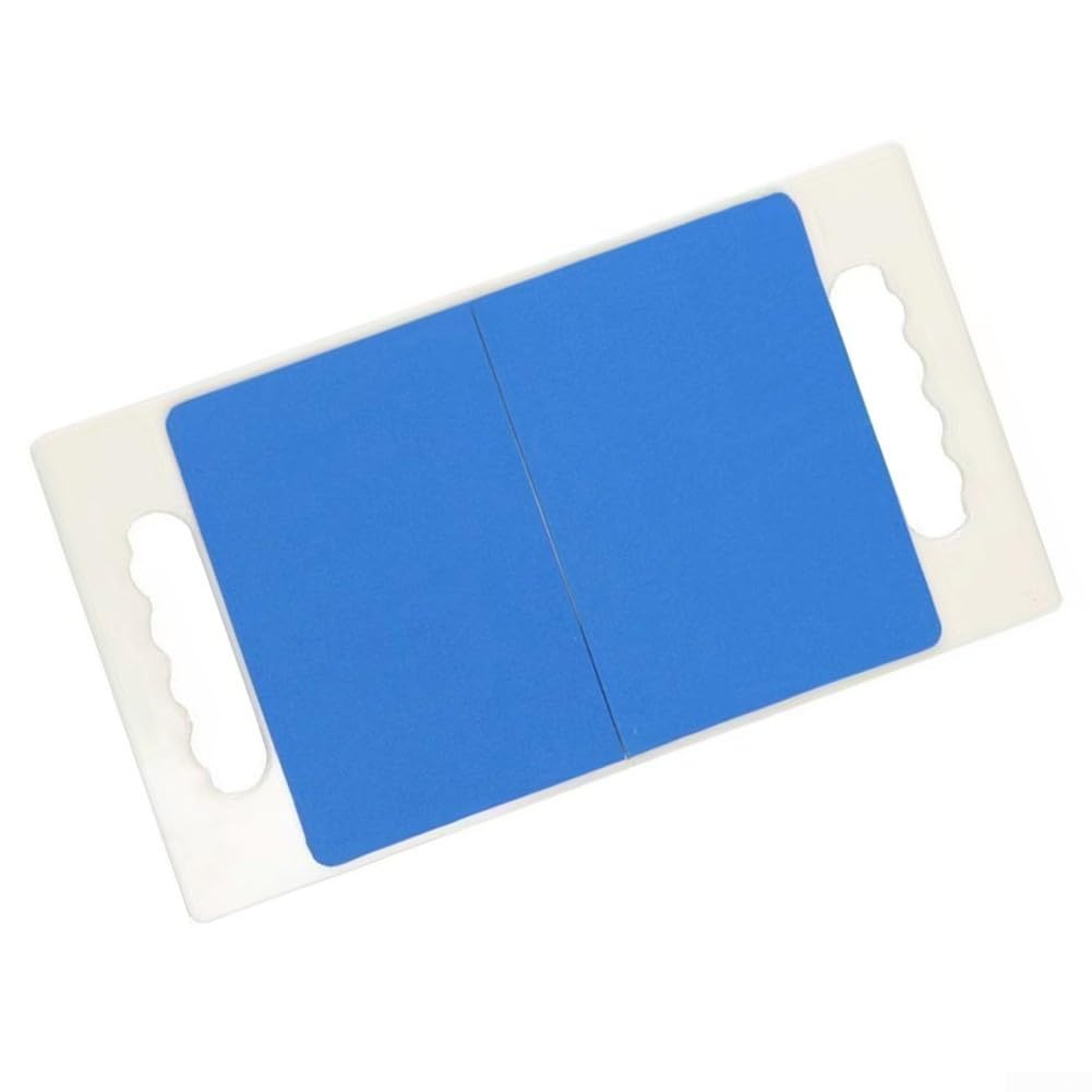 Tabla de descanso Taekwondo con mango 0.6 cm y 0.9 cm de grosor para diferentes fuerzas (azul)