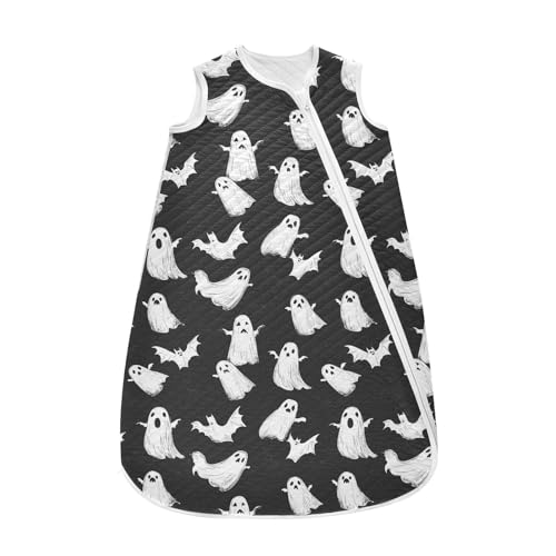 Image of vvfelixl Bright Funny Dinosaurs Baby Sleeping Bag Sleep Sack,Baby Wearable Blanket Sleep Suit for 0-6 Months