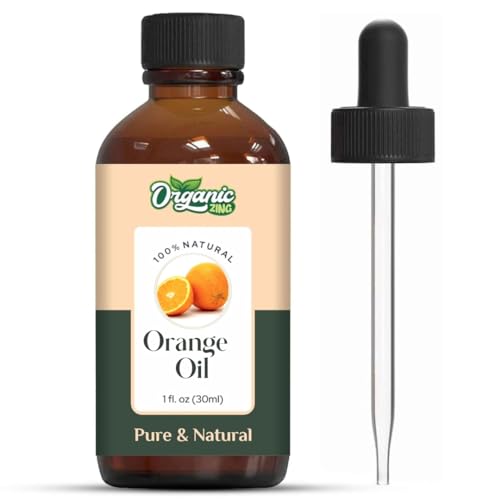 Image of Organic Zing Orange (Citrus X Sinensis) Oil | Pure & Natural Essential Oil for Aroma, Diffusers, Skincare & Hair care- 30ml /1.01fl oz