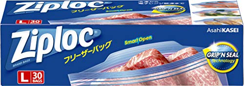 ジップロック フリーザーバッグ L 30枚入