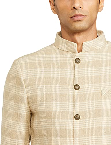 Image of Ethnix Men's Silk 100% Regular Jacket