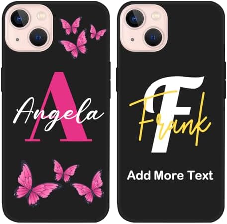Custom Name Case Compatible with Apple iPhone 13 - Personalized I...
