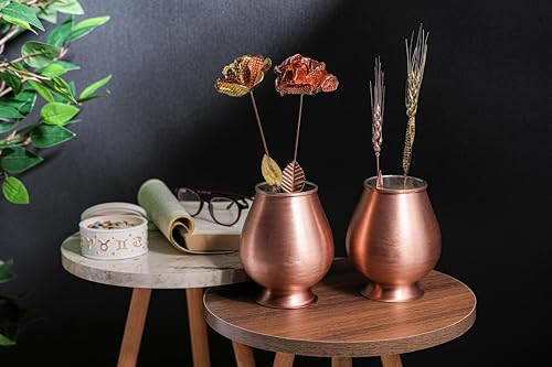 Handmade Copper Rose in Elegant Vase | Timeless Anniversary Gift for Lasting Love - Image 6