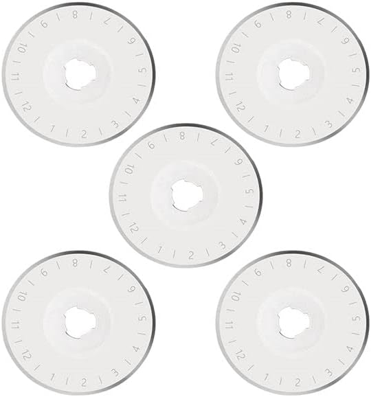 10PCS 45mm SKS-7 Rotary Cutter Blades Leather Craft Cutting Blade for Fabric Patchwork Craft