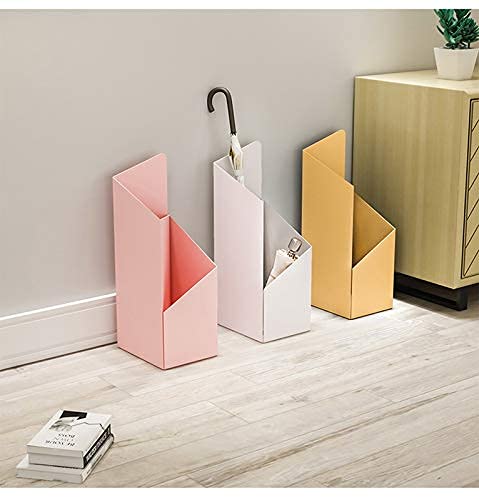 Porte-parapluie rectangulaire en métal à double niveau pour optimiser le séchage