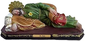 San Jose Dormido 8" Relisgious Figurine San Jose Statue St. Joseph , New