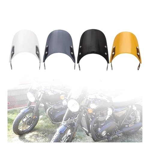 Déflecteurs de vent pour pare-brise moto aérodynamique haute protection - 2