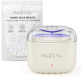 Mini Wax Kit with 200g Wax Beads for Face, Lip, Eyebrow Waxing