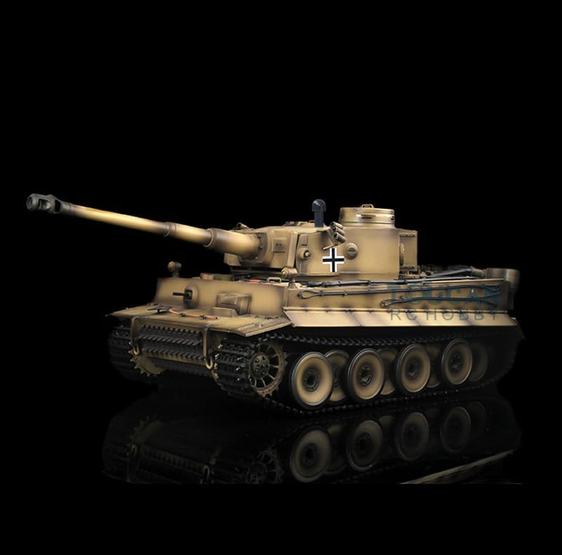 1/16戦車ラジコンタイガーI型迷彩 メタルギア 基板7.0 1/16戦車ラジコン