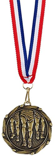 45 mm, Combo, corsa, gambe in oro con medaglietta
