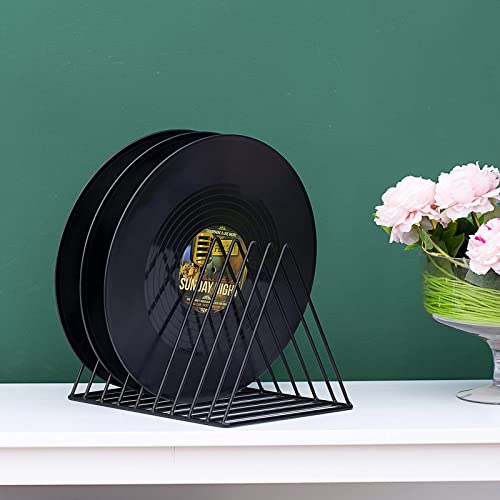 2 Pcs Magazine Holder,Desktop File Sorter Organizer Triangle Bookshelf Decor Home Office,Photography Props（Black） #TOP7