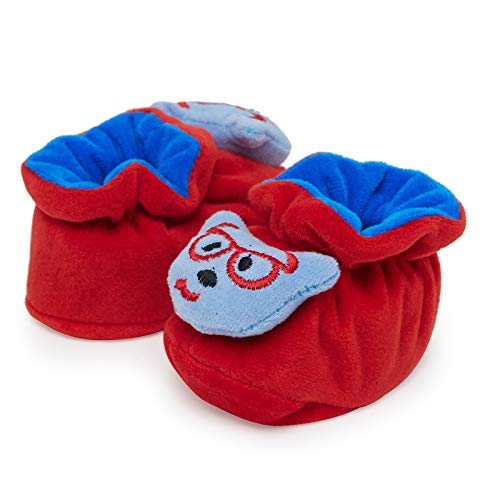 CHIU Super Soft Velvet Baby Booties with Attractive Smiling Panda Face 7 41nuKVV3e5L