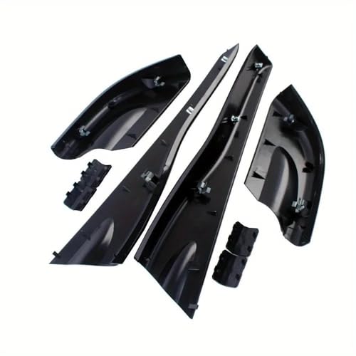 Portabicicletas Techo para Hyundai Tucson 2004-2008 Juego Rieles y Tapa Final Cubierta 2