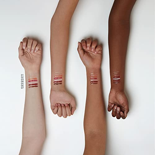 essence Juicy Bomb shiny lip gloss, No. 04 Crazy Cherry, red, radiantly fresh, shiny, vegan, alcohol-free, no preservatives (10 ml) - Image 5