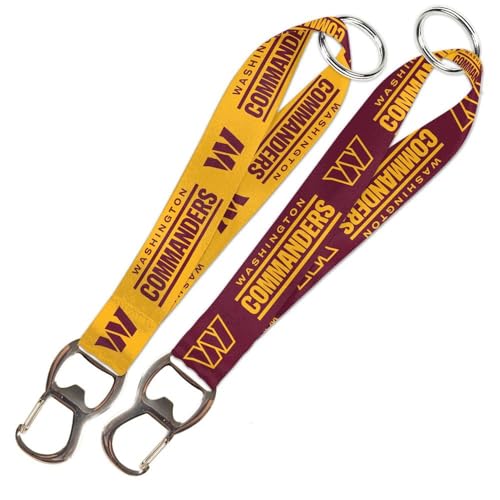 Décapsuleur Washington Commanders Keystrap porte clés décapsuleur NFL sport