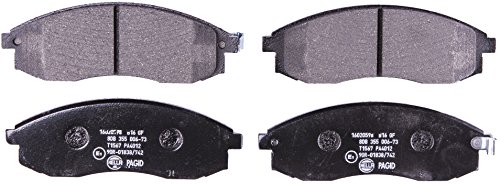 Hella Pagid 8Db 355 006-731 Kit Pastiglie Freno,T1567,Spessore,16Mm,Sistema Frenante,Sumitomo,Con Segnalatore Acustico Usura,Per Es. Mitsubishi