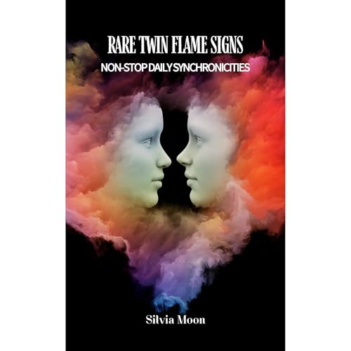 Rare Twin Flame Signs Audiolibro Por Silvia Moon arte de portada
