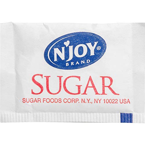 Njoy, SUG72101, N'Joy Sugar Packets, 2000 / Box #1