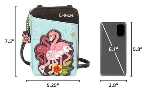 Image of CHALA Wallet Crossbody Cell Phone Purse - Women Faux Leather Multicolor Handbag with Adjustable Strap