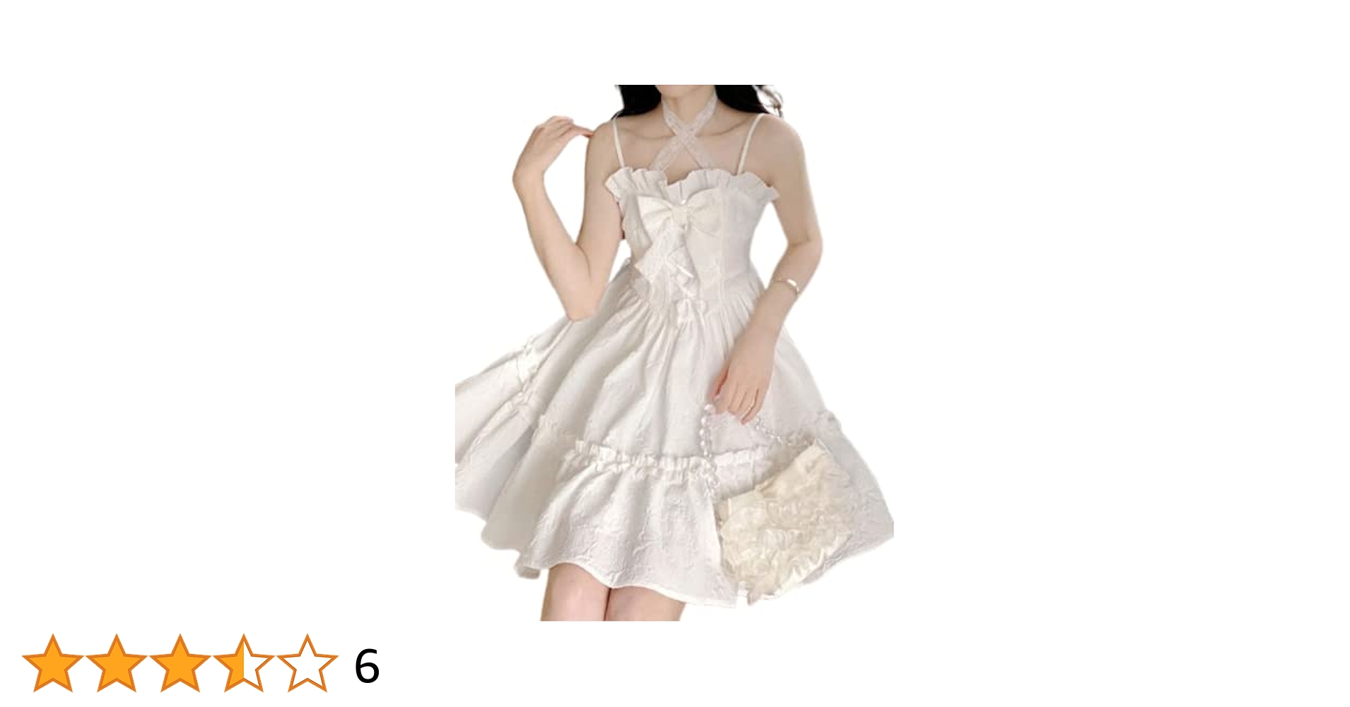 【新品未使用】NOEL REUSSIR レディース one piece 白S Amazon.co.jp: [WANSHIX] ドレス ワンピース レディース