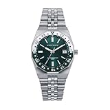 viceroy relojes mujer 2017 reloj Viceroy Reloj Mujer 42452-67 – Caja de Acero con Bisel Rotatorio, Esfera Verde, Calendario, Brazalete de Acero, 34 mm, 10 ATM